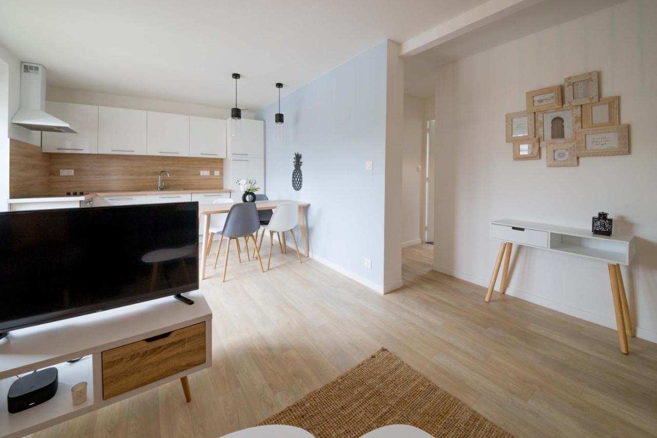Appartement 3 Chambres - Parking - Wifi - Buanderie - Jardin Brest Zewnętrze zdjęcie